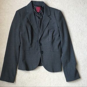 Gray blazer
